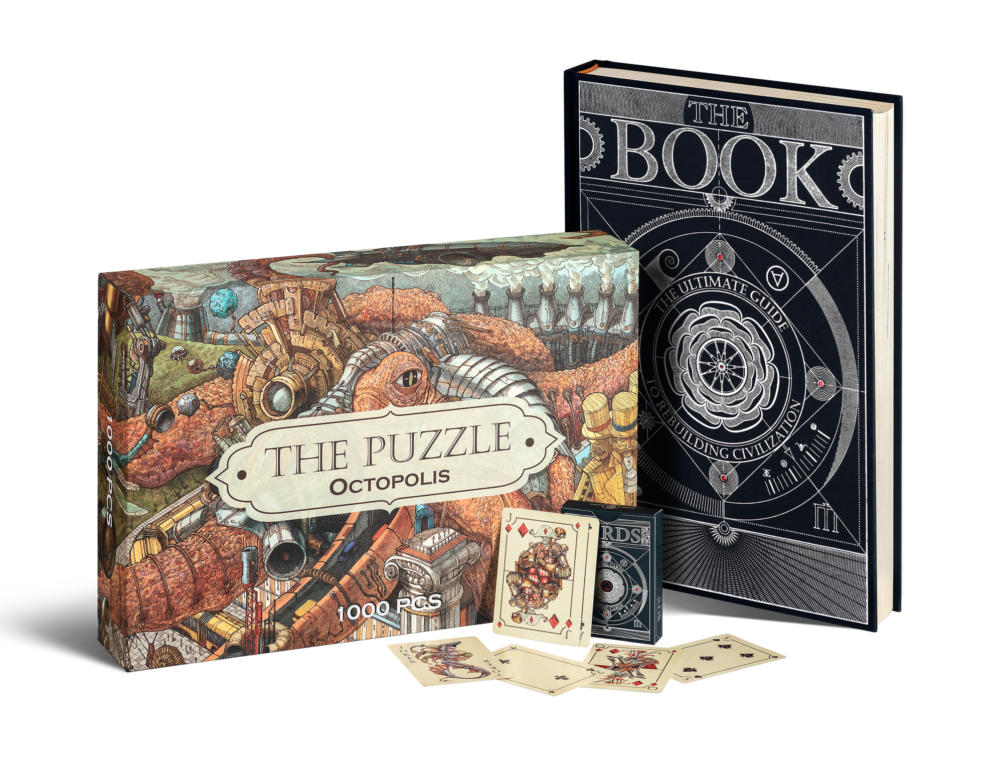 The Mastermind Set: The Book, The Puzzle & The Playing Cards image #1